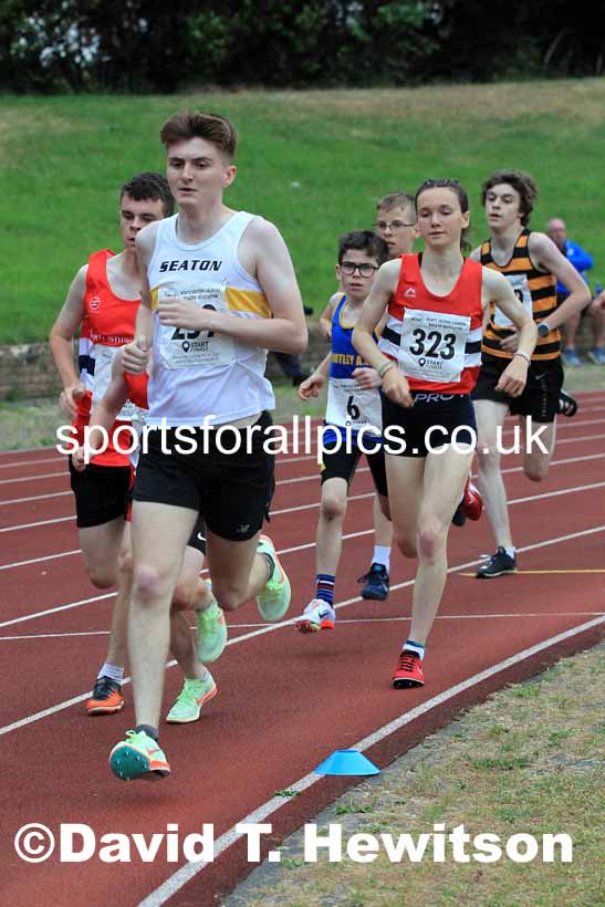 1500 metres, 2022 NEGP Monkton 5, Wednesday, July 20th. Photo: David T. Hewitson/Sports for All Pics